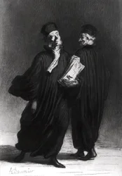 Twee Advocaten, c.1862